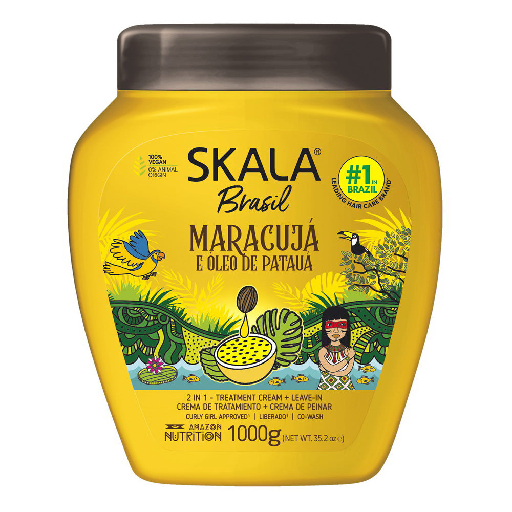 Skala Brasil Maracuja E Oleo De Pataua Hair Treatment Cream 35.2Oz (1000g)